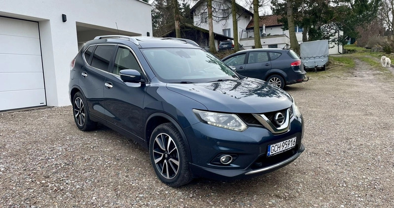 Nissan X-Trail cena 53999 przebieg: 252000, rok produkcji 2015 z Chojnice małe 121